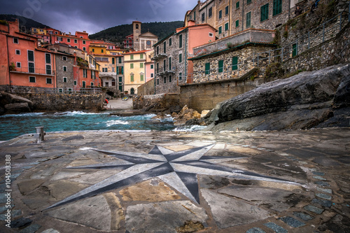 Tablou pe pânză Italy, Liguria, Riviera di Levante, Tellaro
