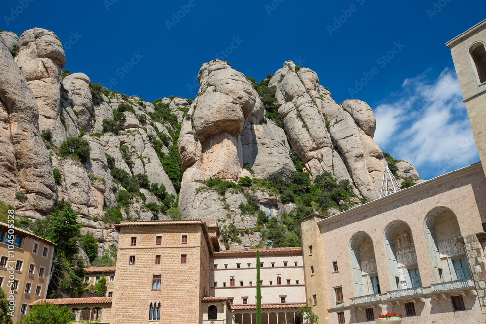 Obraz premium Santa Maria de Montserrat Abbey