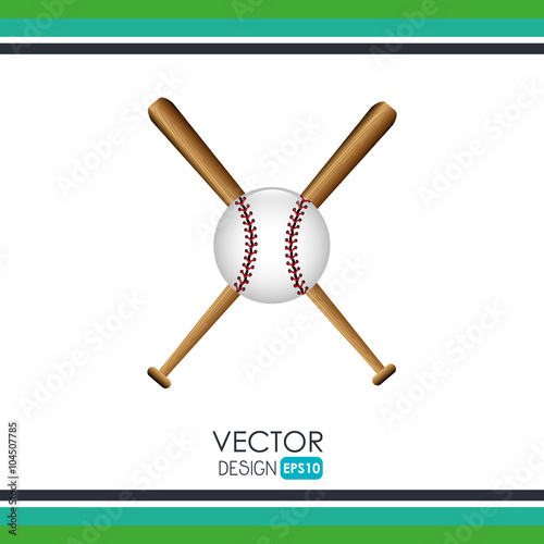 baseball icon design 