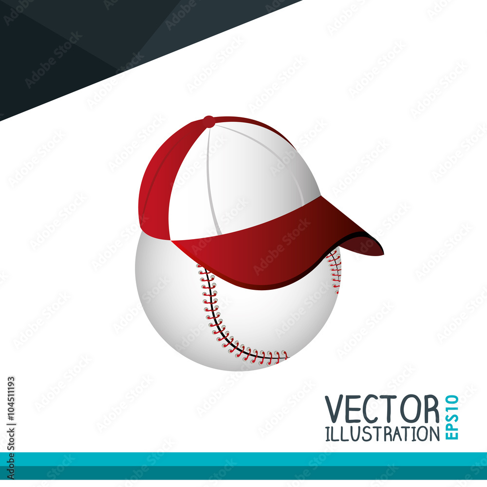 Fototapeta premium baseball icon design 