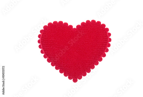 Felt heart