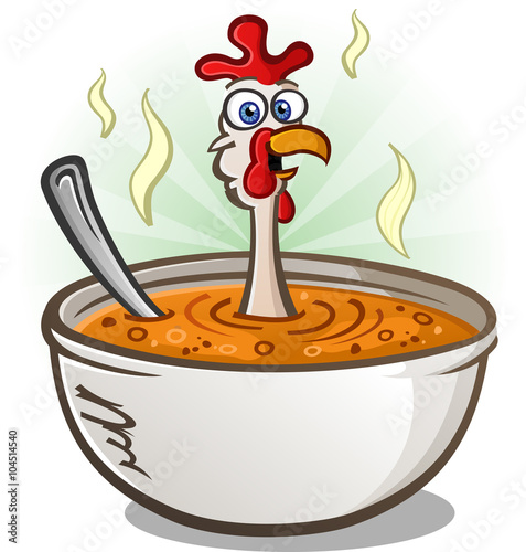Chicken Soup Cartoon Character