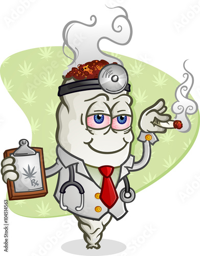 Medical Marijuana Doctor Cartoon