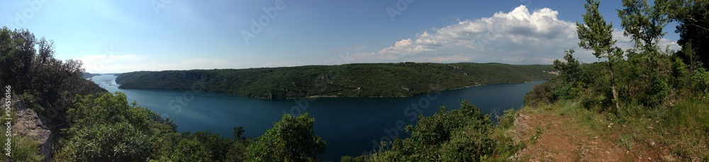 Fototapeta premium Panorama Limski-Kanal