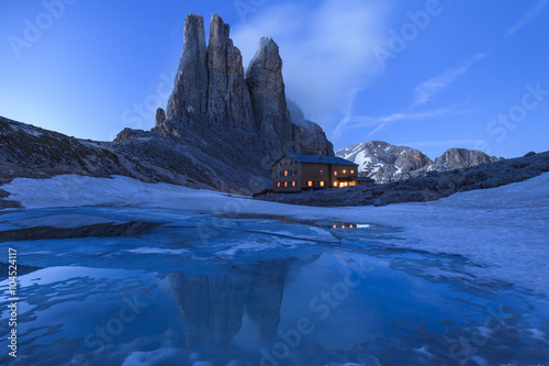 Vajolet Towers in Dolomites