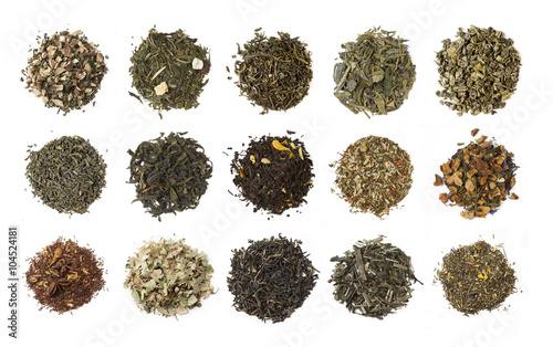 Variety of teas