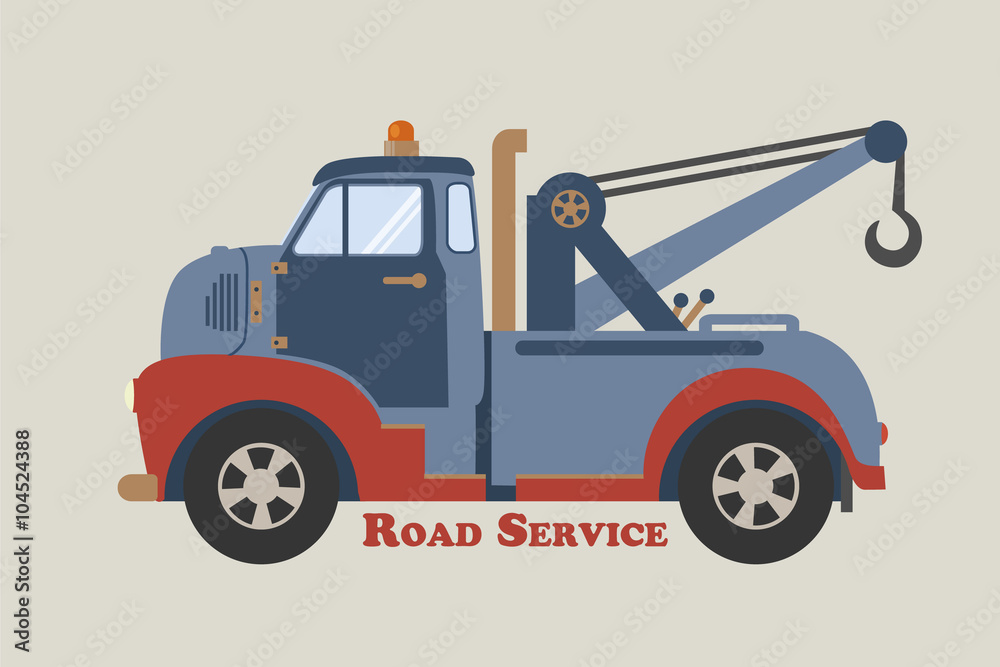 towing truck road service