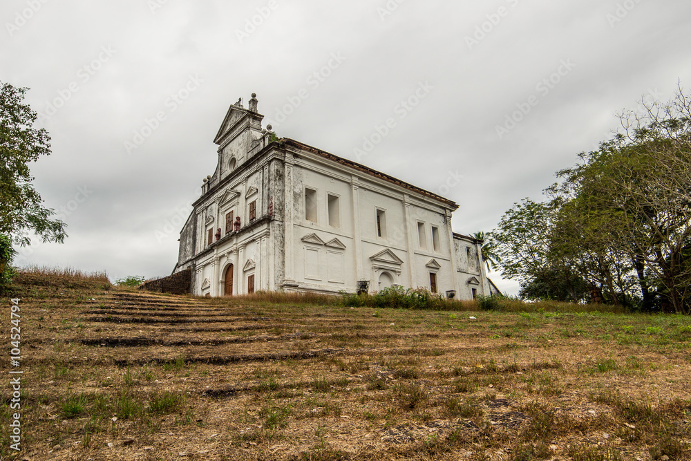 Naklejka premium Indian church