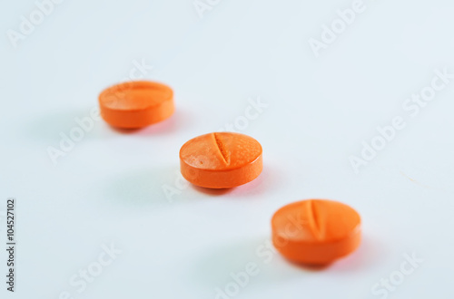 orange tablets