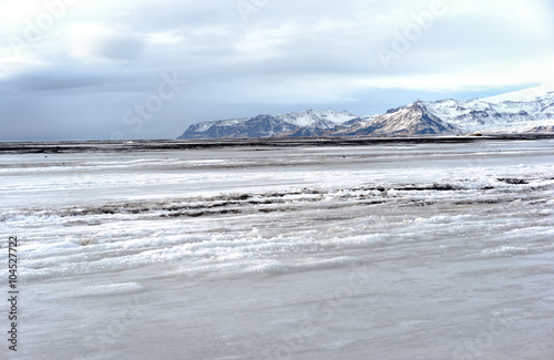 Wallpaper Mural Ice Covered Beach Torontodigital.ca