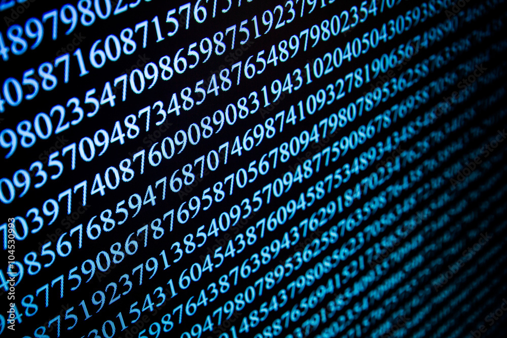 Numbers on computer screen. Macro photography with visible pixels. Numbers on computer screen. Macro photography with visible pixels.