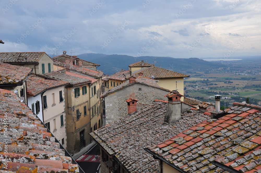 Naklejka premium Cortona