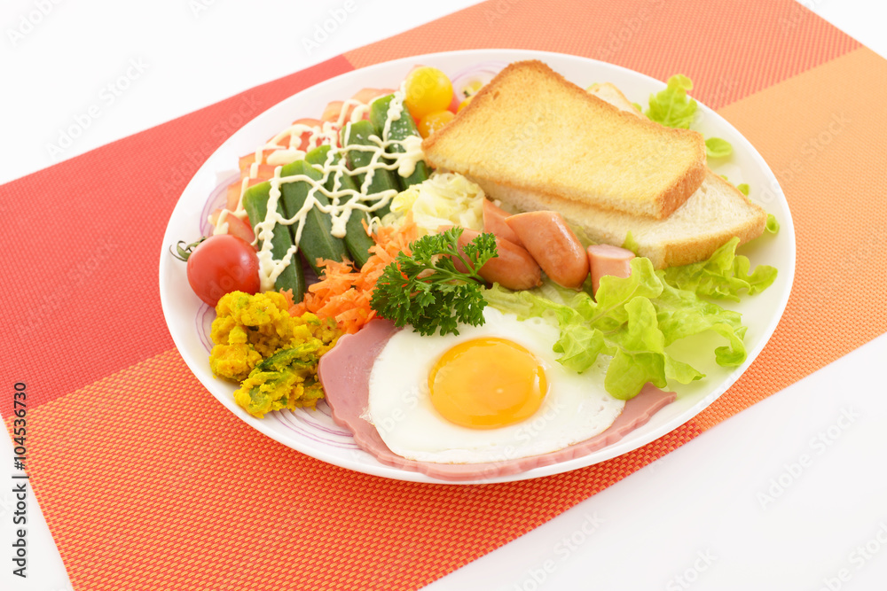おいしそうな朝食 おいしそうな朝食