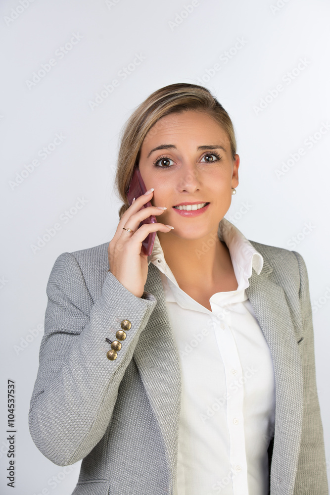 Portrait of a young business woman Portrait of a young business woman