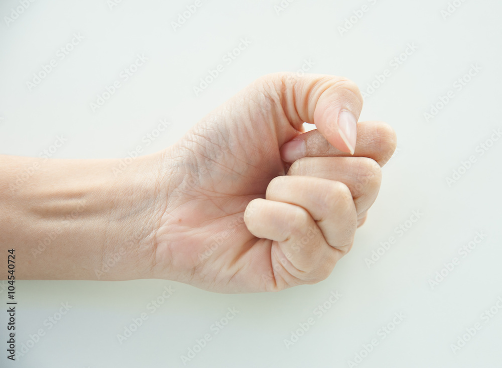 Signal of hand Signal of hand