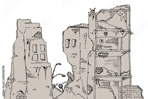 ruins building
