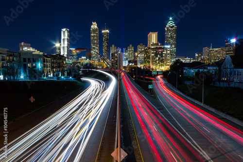 View of Atlanta from Jackson Street Bridge