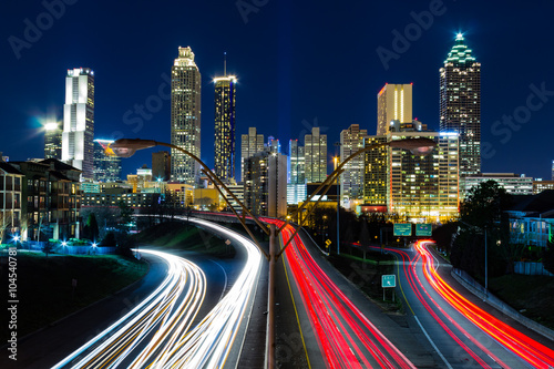 View of Atlanta from Jackson Street Bridge
