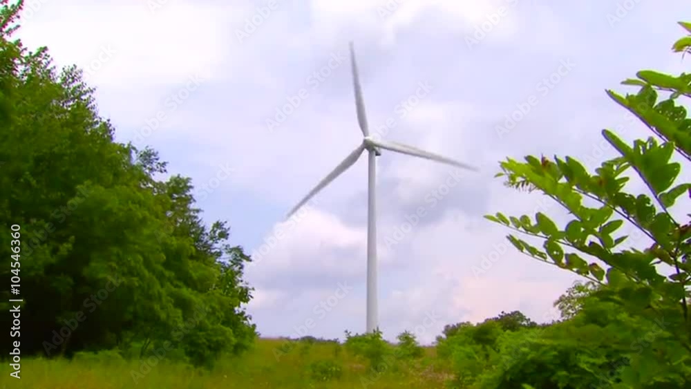 Wind energy is a clean form of generating electricity. Wind energy is a clean form of generating electricity.