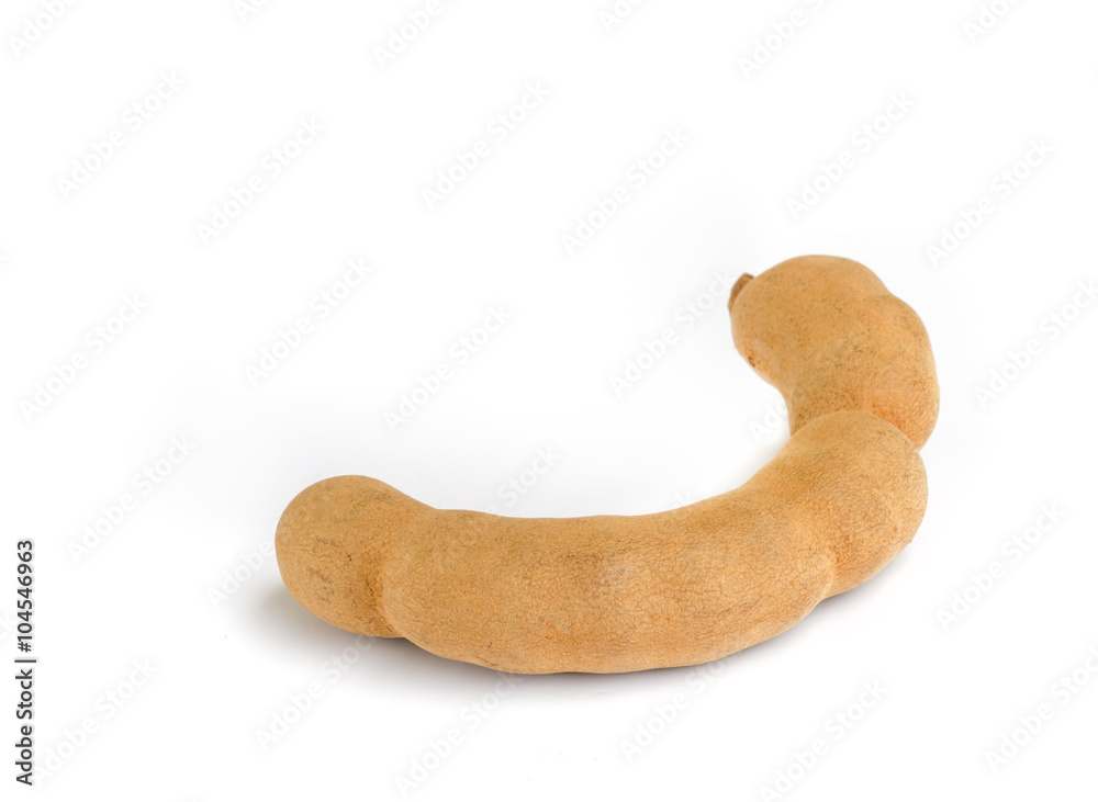 sweet Tamarind isolated. sweet Tamarind isolated.