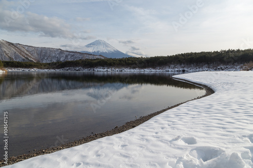 Mt.Fuji in winter, Japan © anujakjaimook