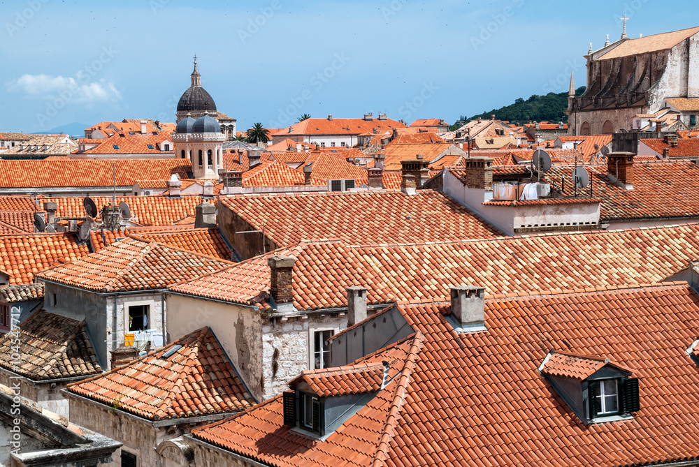 Dubrovnik view from height