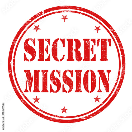 Secret mission stamp