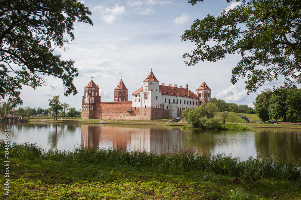 The Mirsky Castle Complex is a UNESCO World Heritage site in Bel The Mirsky Castle Complex is a UNESCO World Heritage site in Bel