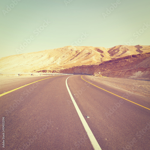 Road in Desert