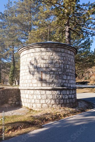 Tower of Biljarda in Cetinje, Montenegro photo