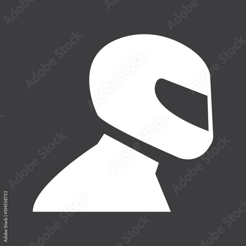 racing helmet icon