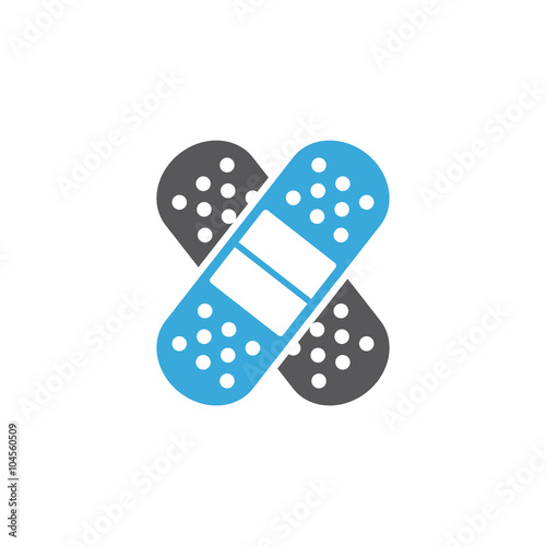 Medical patch icon