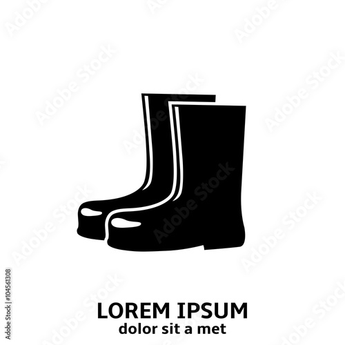 Boots vector icon