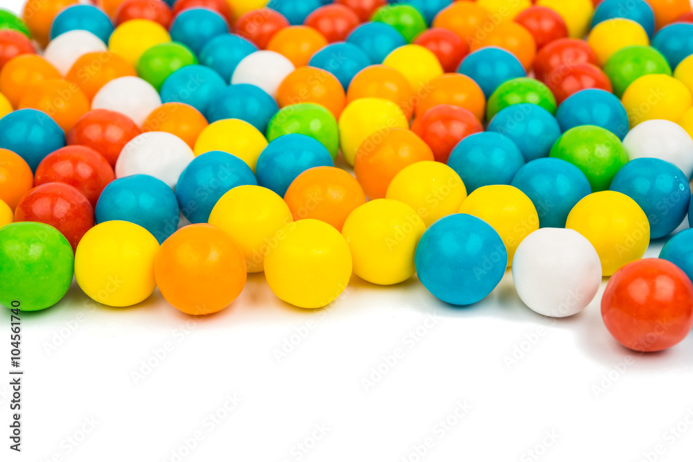 many colored fruit gummy candies close-up many colored fruit gummy candies close-up