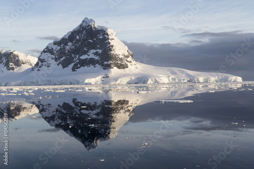 View from Wiencke Island, Antarctica. photo