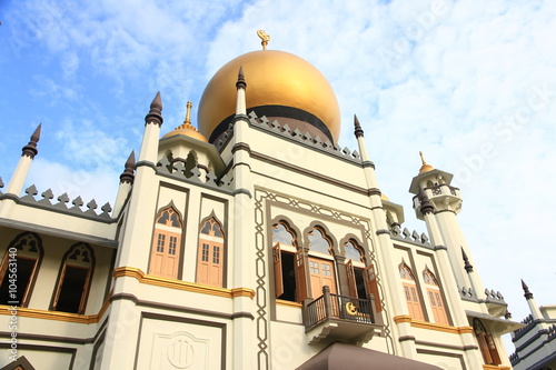 Canvas Print Sultan Mosque, Singapore