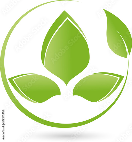 Blätter Logo, Bio, Heilpraktiker