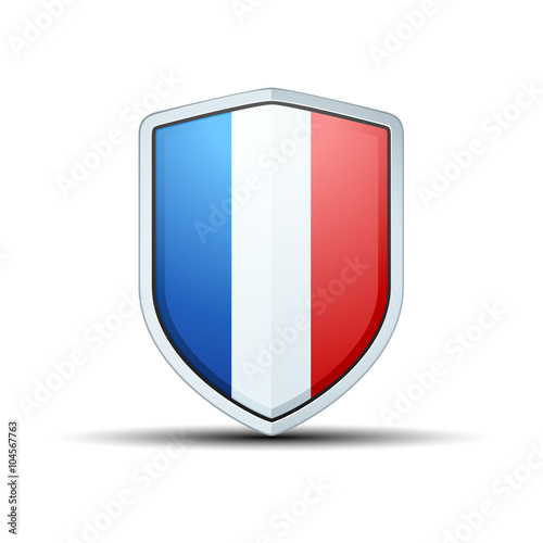 Free Download France Shield sign - GFXLoad