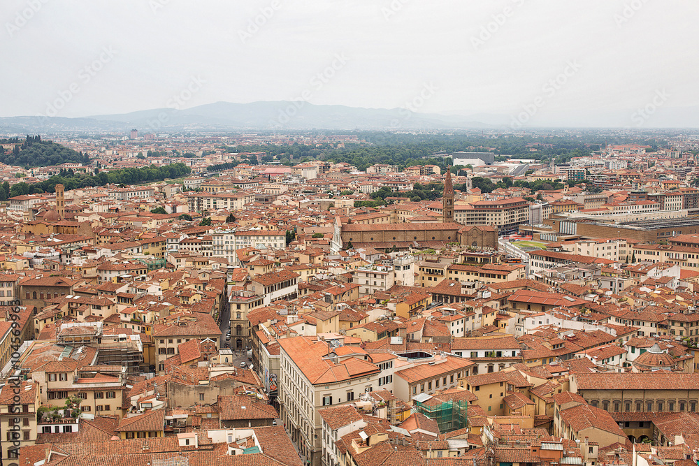 Elevated view of Florence