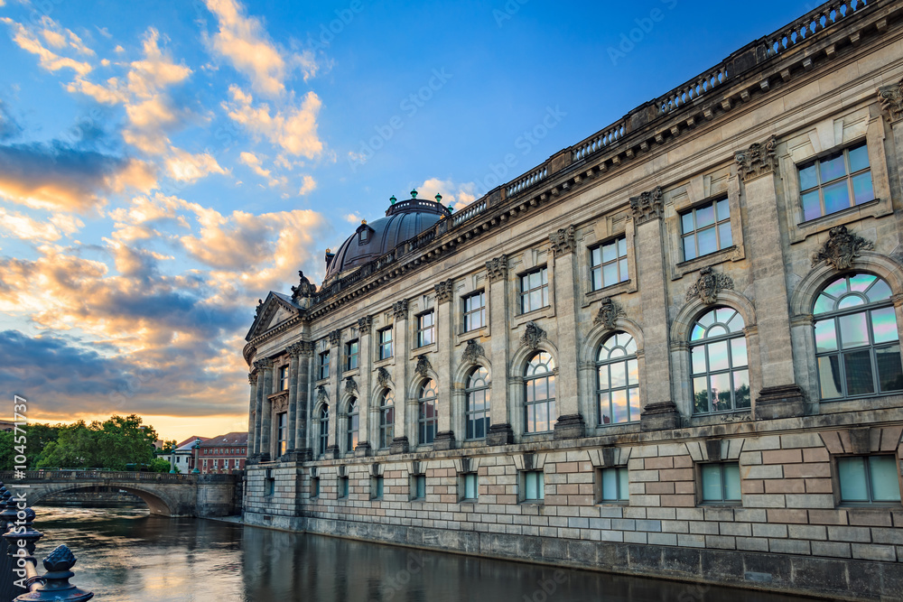 Sunset at Museum Island , Berlin , Germany