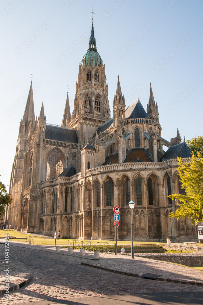 Bayeux Cathedral located in Bayeux, France