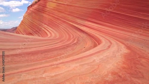 Beautiful shots of Paria Canyon, Arizona and it's famous sandstone waves. photo