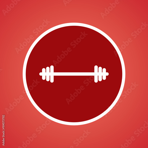 Weight Or Weight lifting Icon