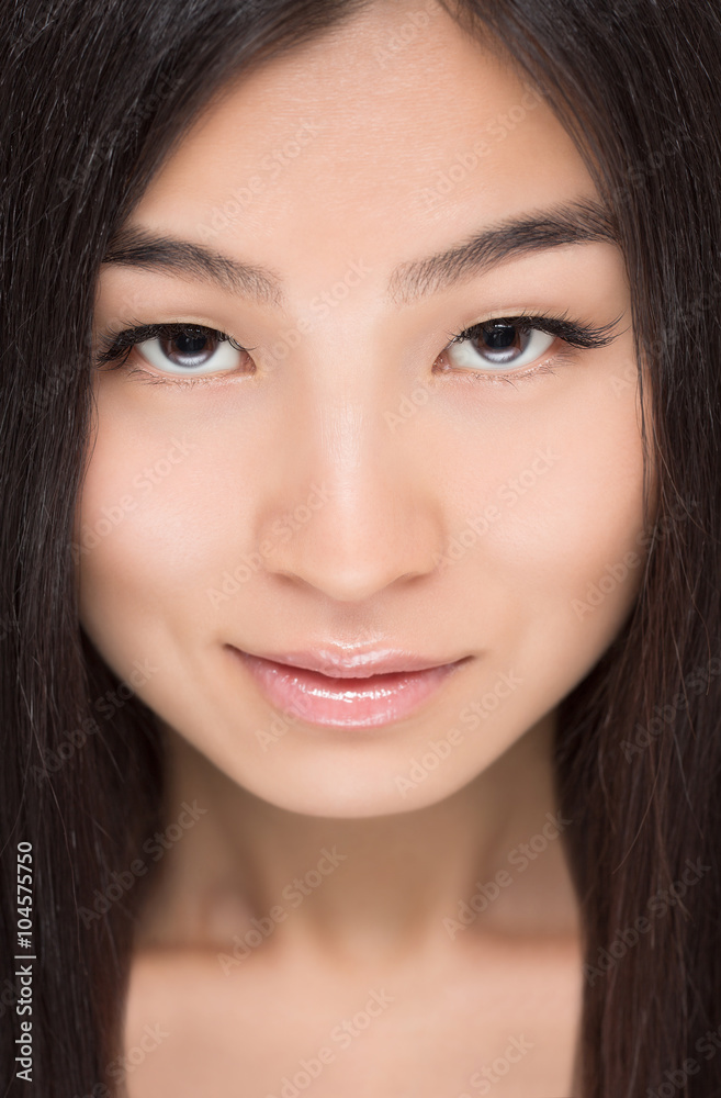 Face of Asian lady Face of Asian lady