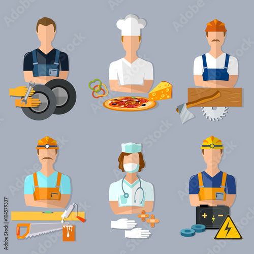 Collection professions set