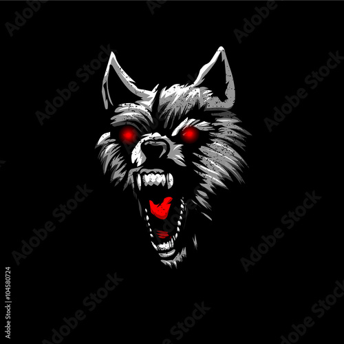 Angry wolf 