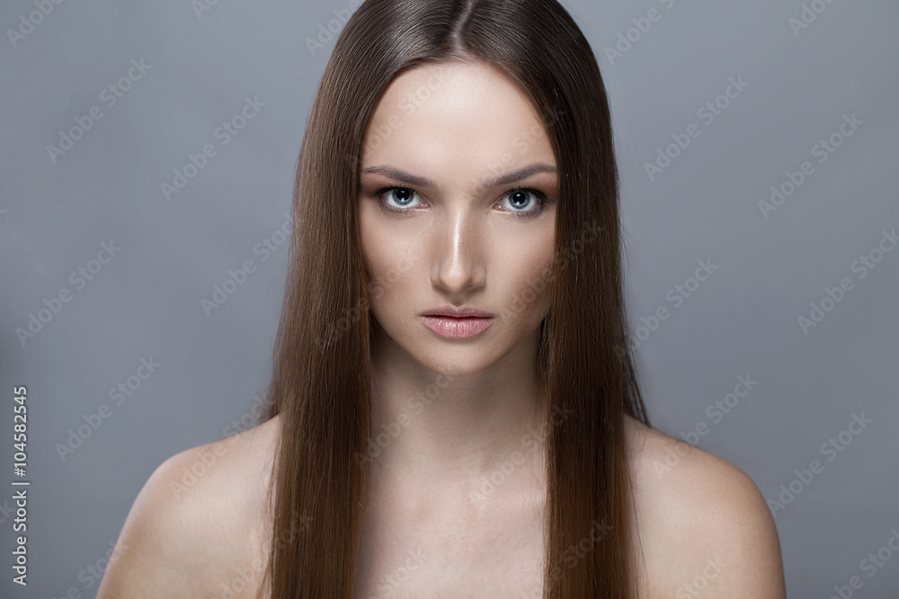 Glamour portrait of beautiful woman Glamour portrait of beautiful woman