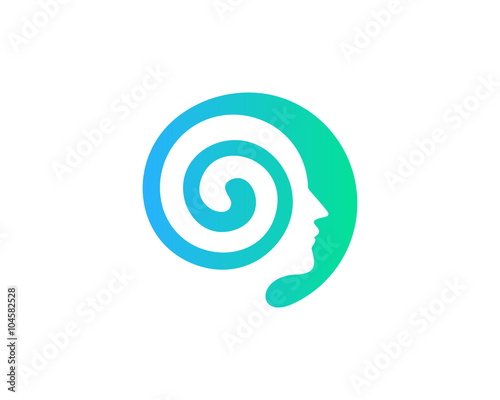 Brain Mind Logo Design Template