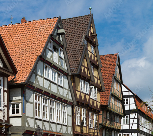 Town in Germany/ Celle/ half-timbered house