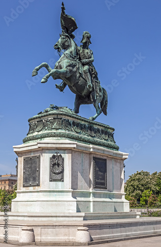 Wien - Reiterstandbild Erzherzog Karl